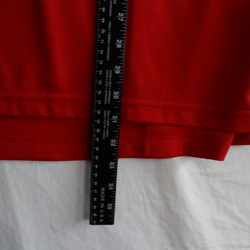 PING Polo Shirt Mens 2XL XXL SensorCool Performance Golf Red Short Sleeve - Picture 5 of 7